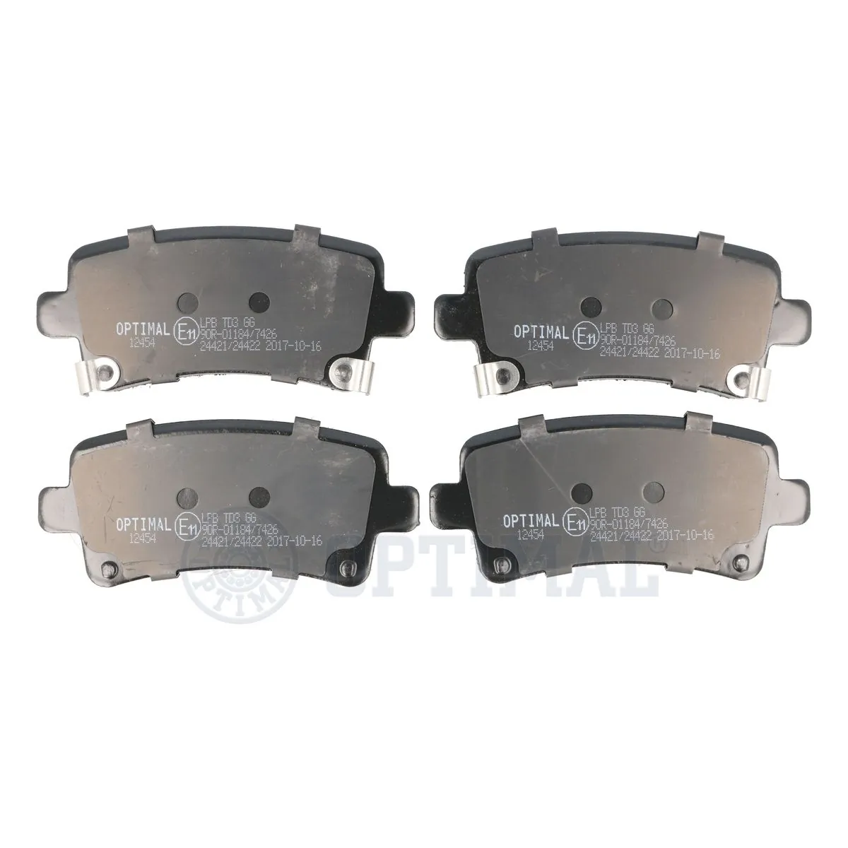 Brake Pad Set, disc brake BP-12454