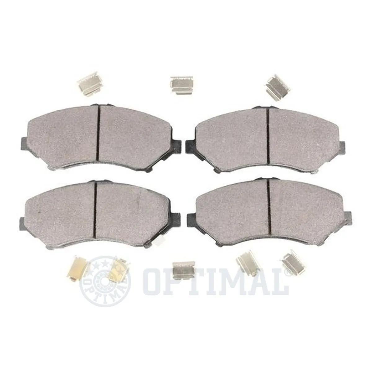 OPTIMAL 12704 Brake Pad Set, disc brake