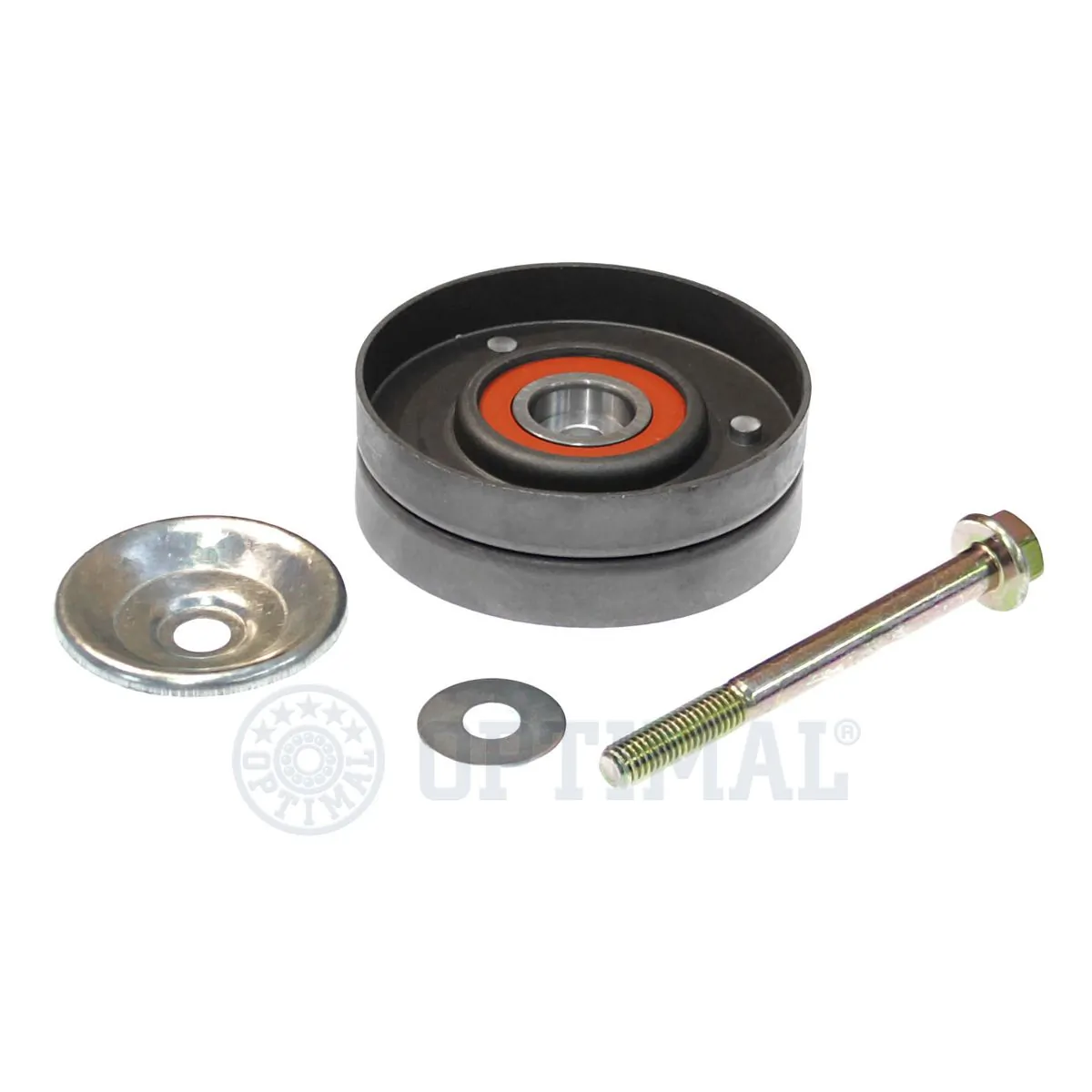 Deflection/Guide Pulley, V-ribbed belt 0-N1424