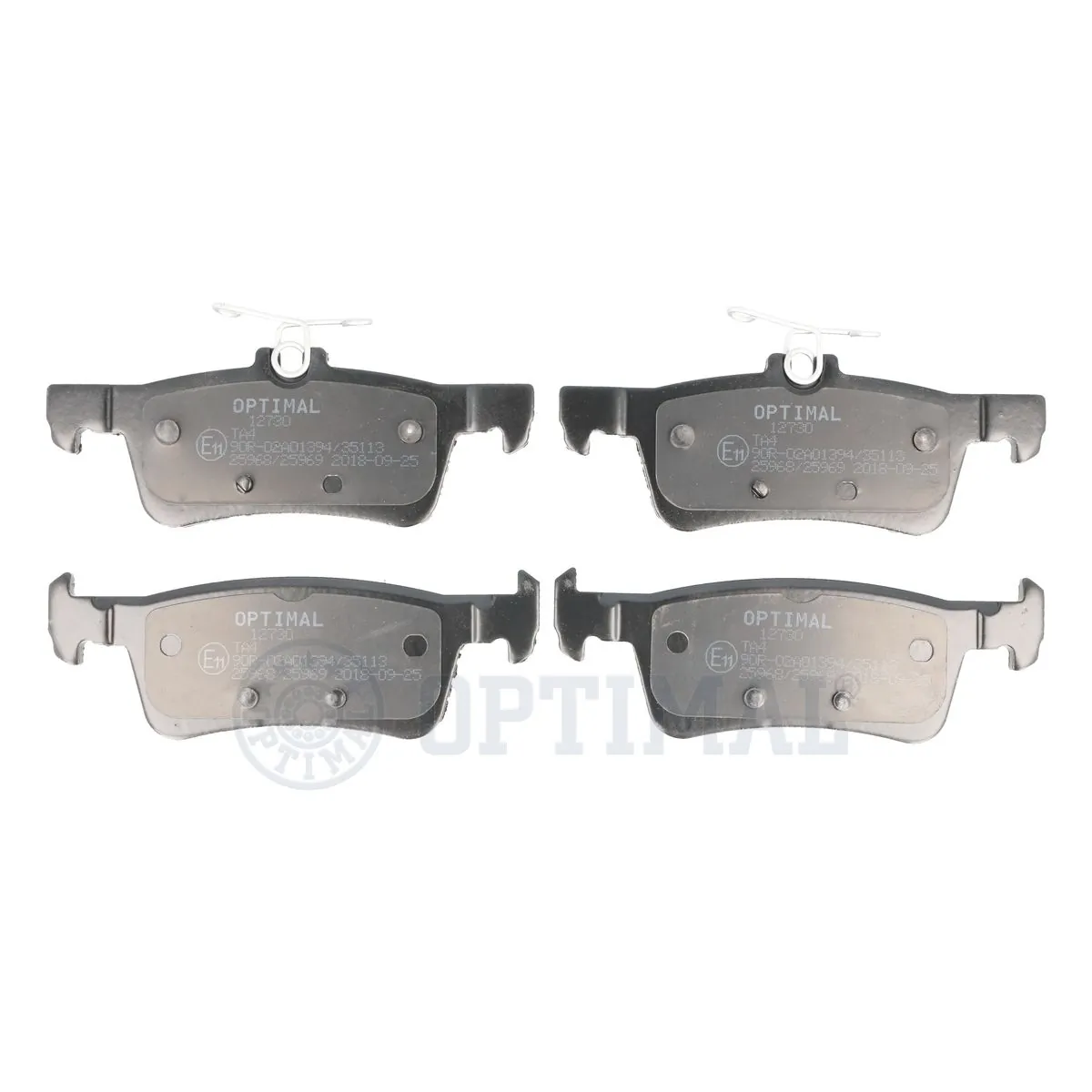 Brake Pad Set, disc brake BP-12730