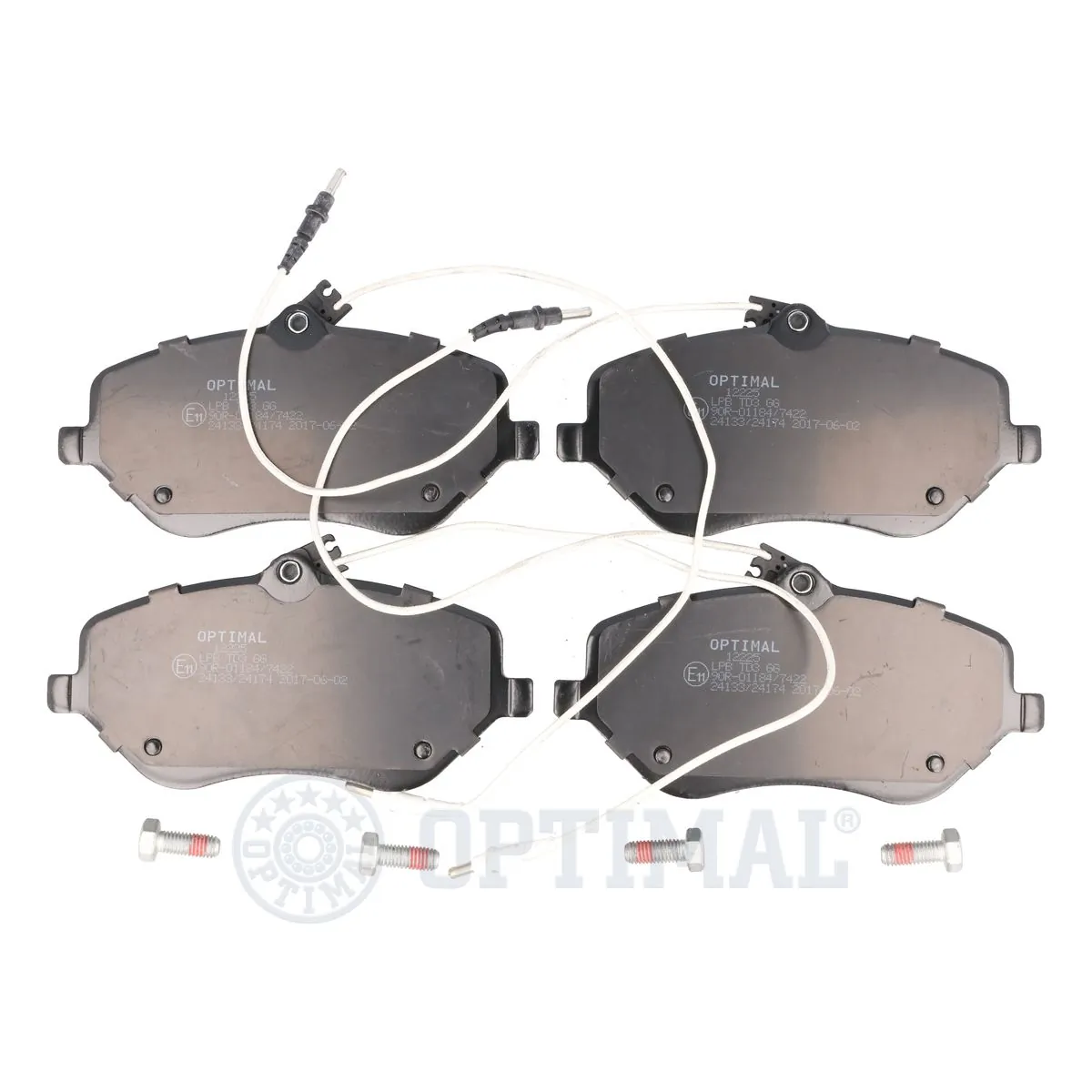 Brake Pad Set, disc brake BP-12225