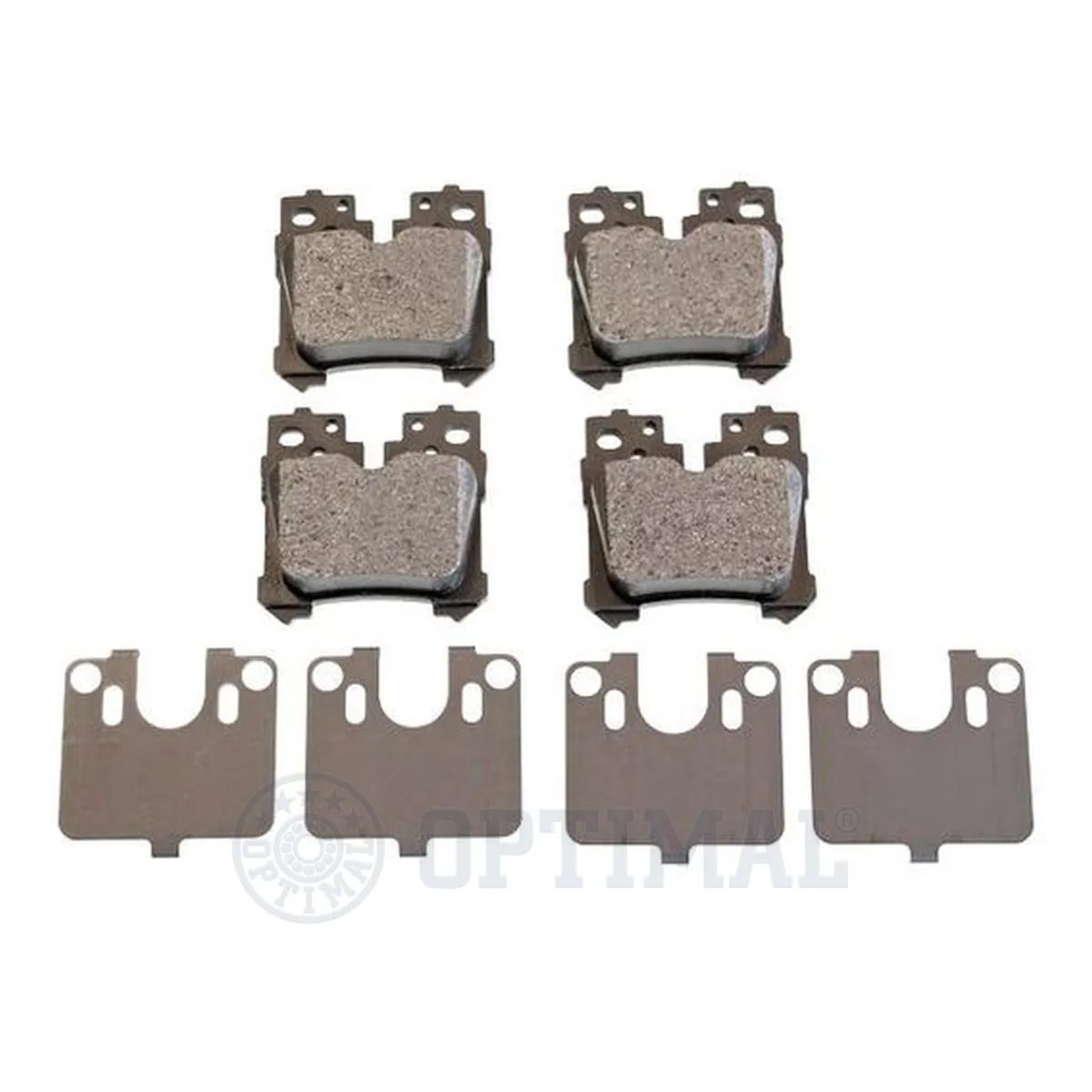 OPTIMAL 12426 Brake Pad Set, disc brake