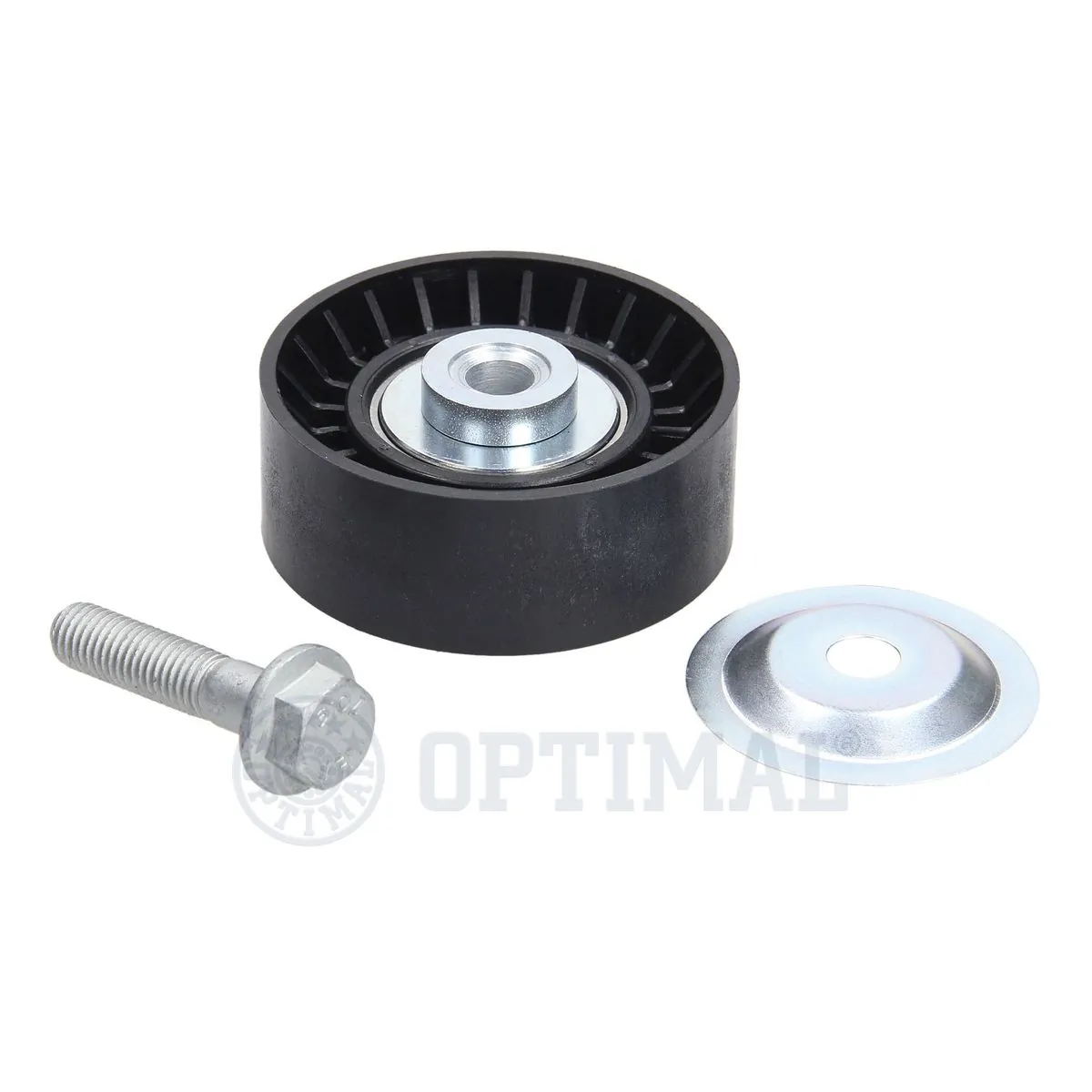 Deflection/Guide Pulley, V-ribbed belt 0-N1522