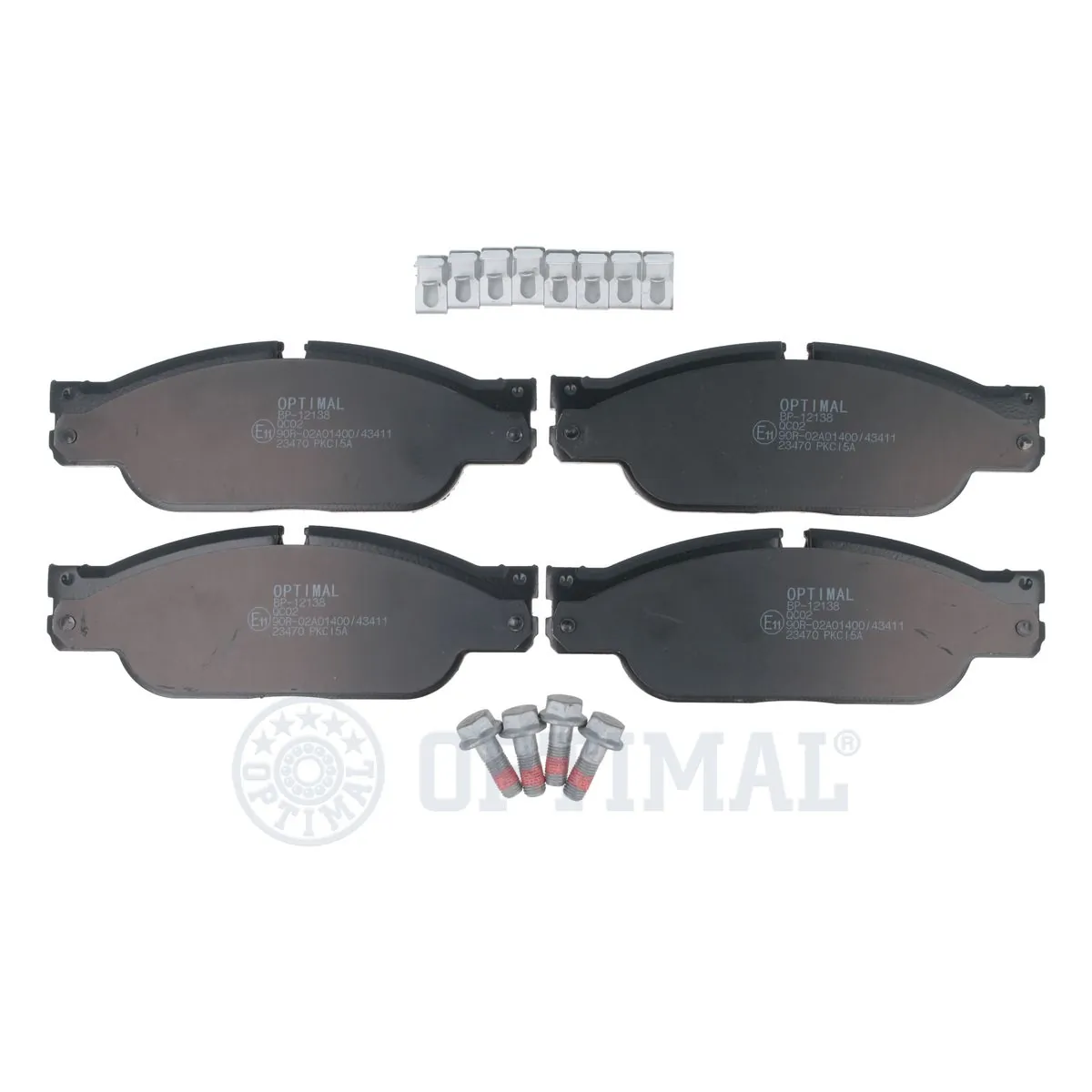 Brake Pad Set, disc brake BP-12138