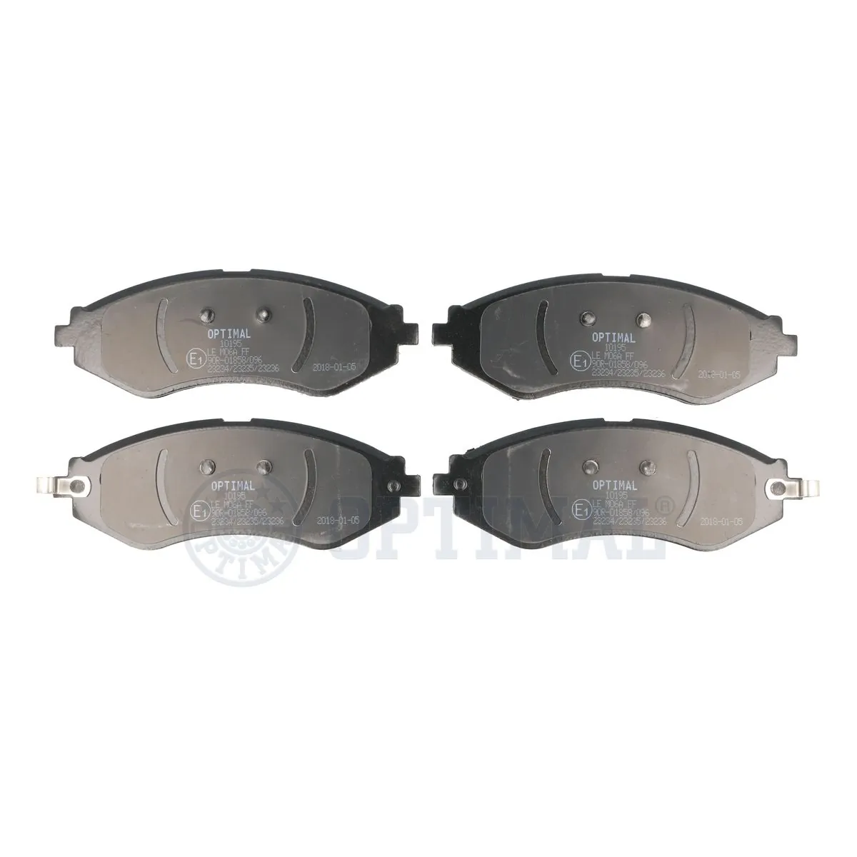 Brake Pad Set, disc brake BP-10195
