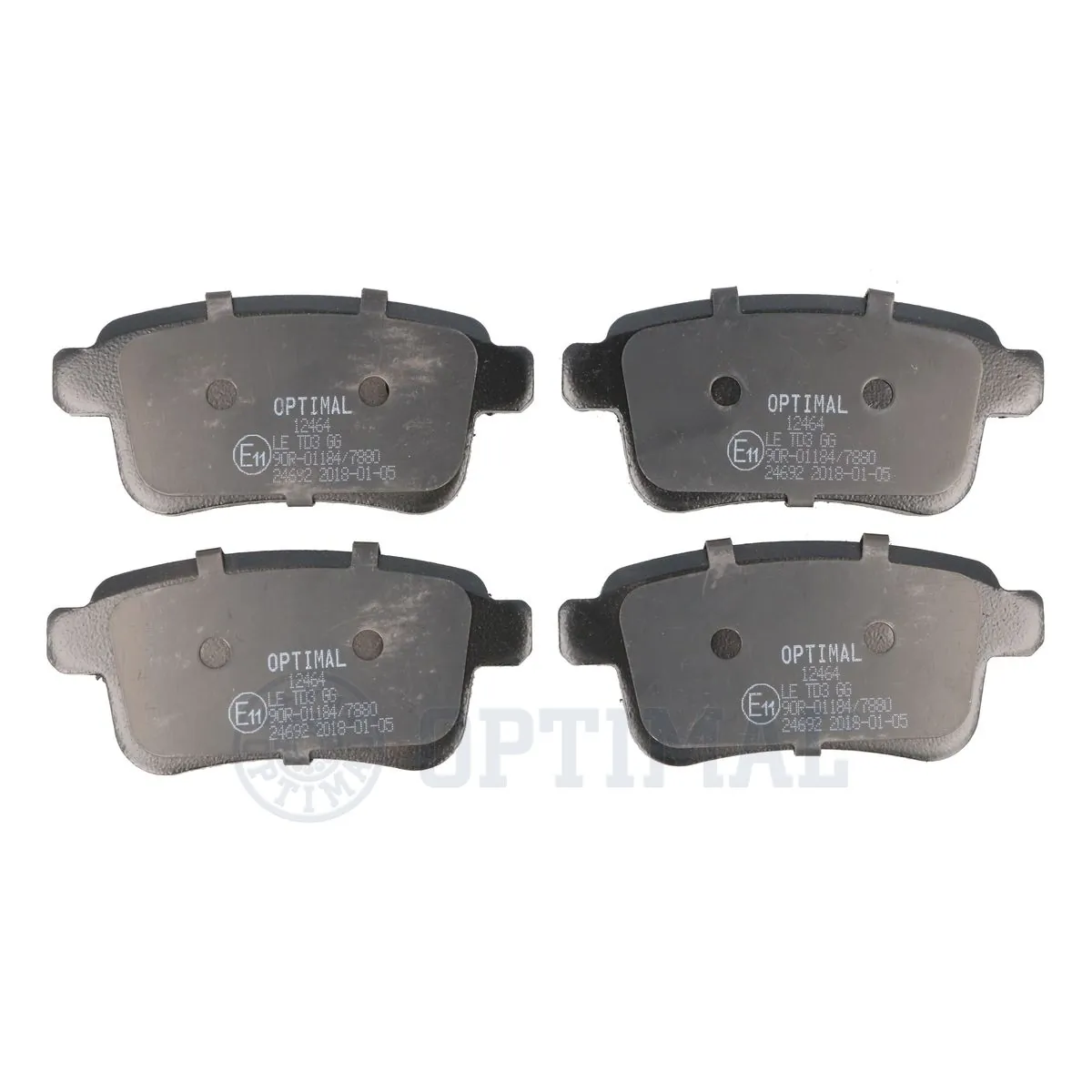 Brake Pad Set, disc brake BP-12464