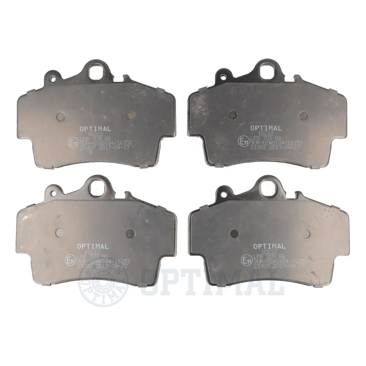 Brake Pad Set, disc brake BP-10212