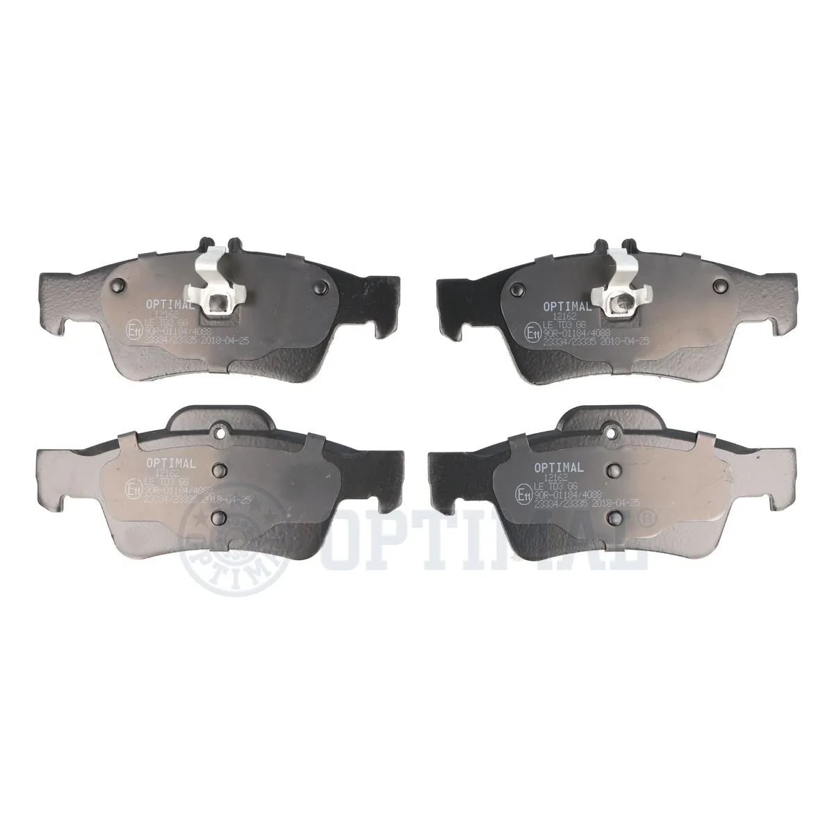 Brake Pad Set, disc brake BP-12162