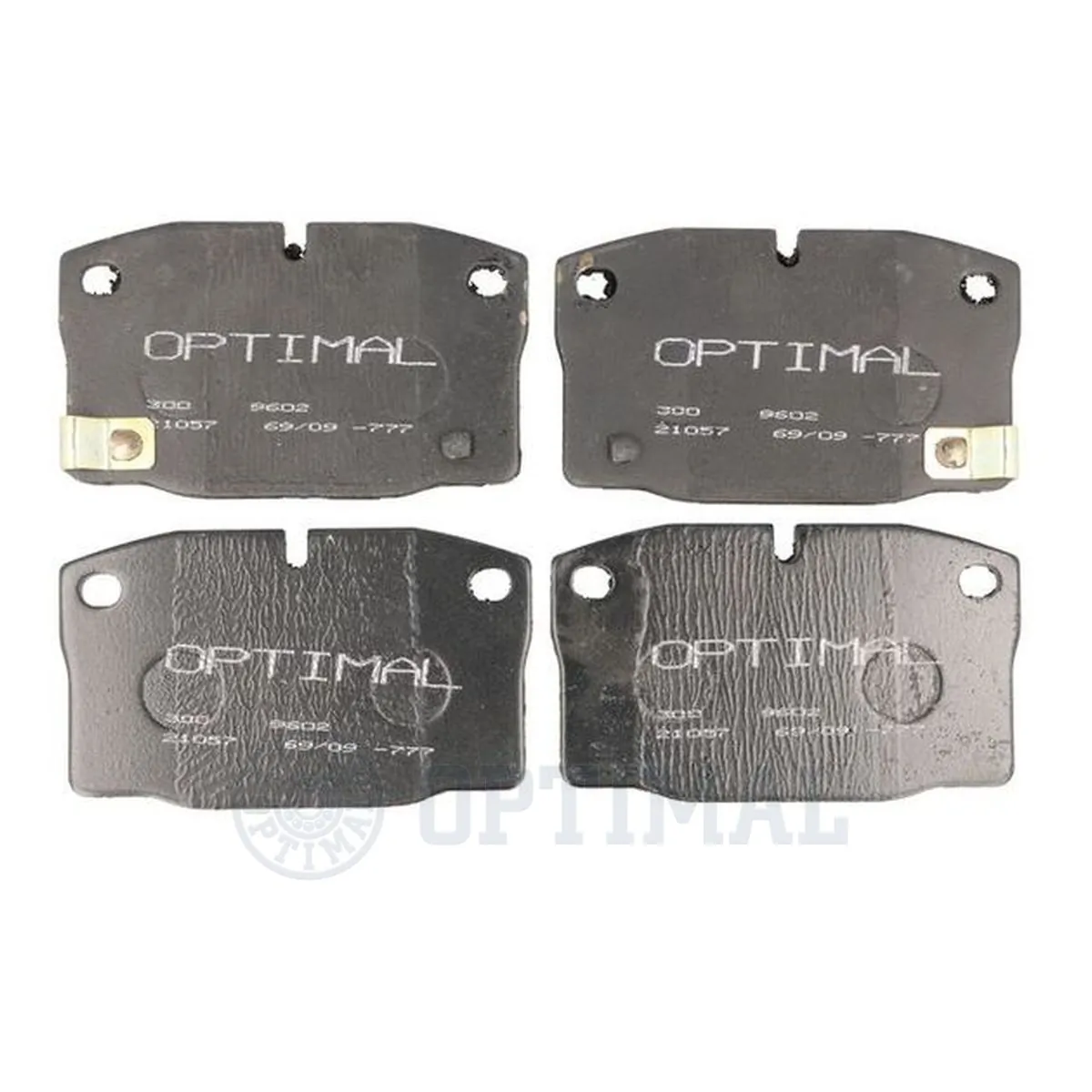 OPTIMAL 9602 Brake Pad Set, disc brake