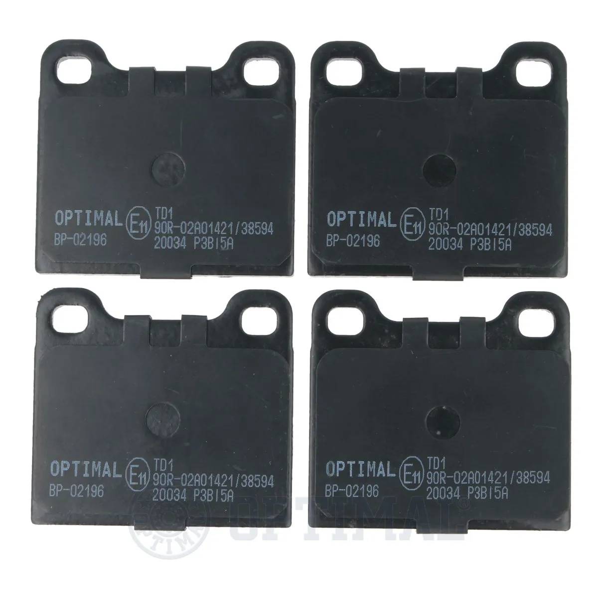 Brake Pad Set, disc brake BP-02196