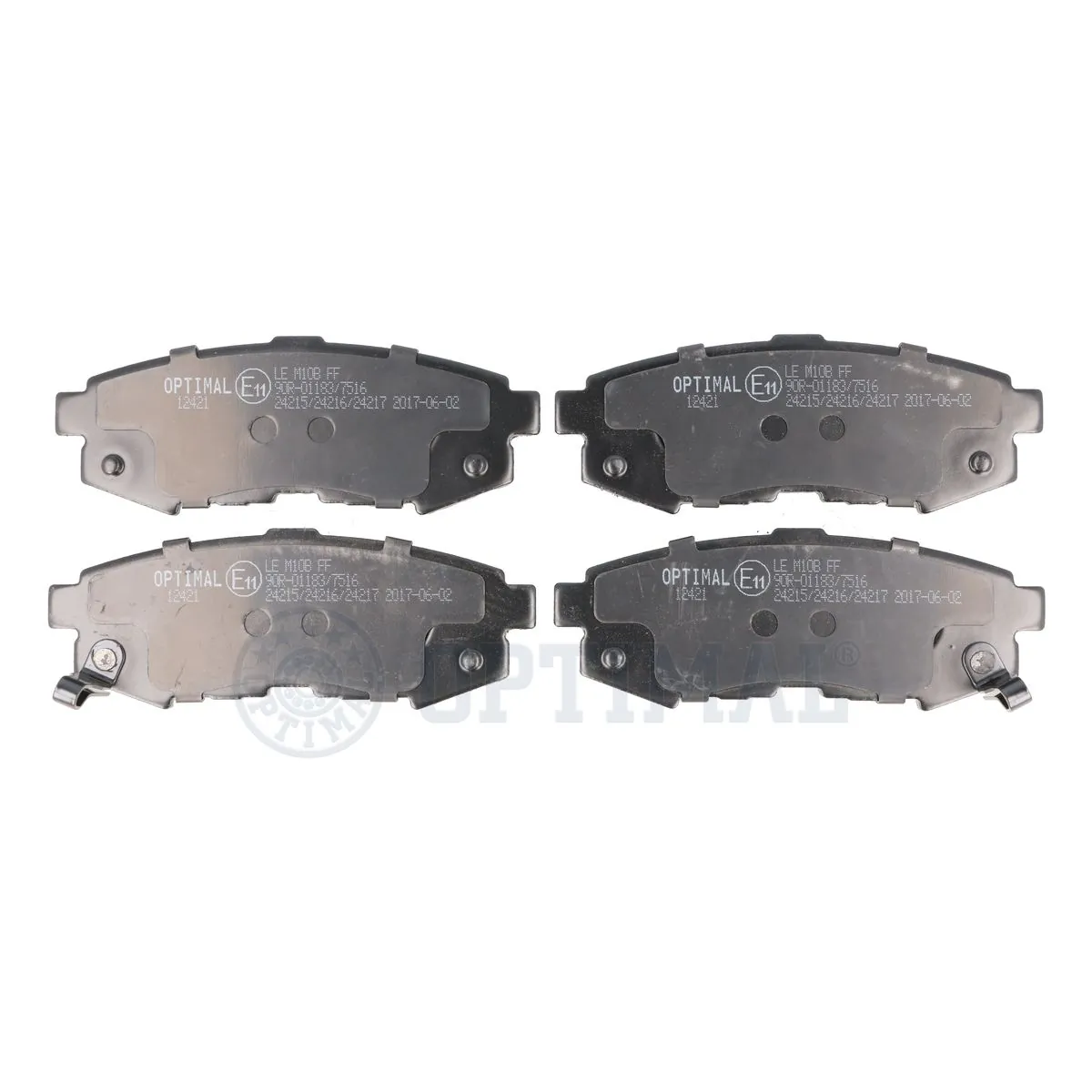 Brake Pad Set, disc brake BP-12421