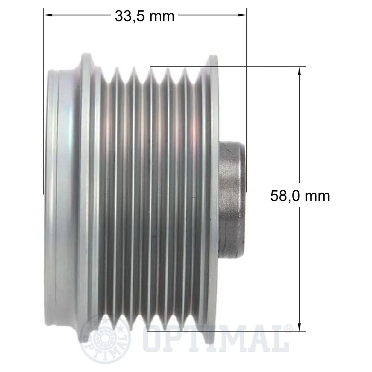 OPTIMAL F5-1191 Alternator Freewheel Clutch