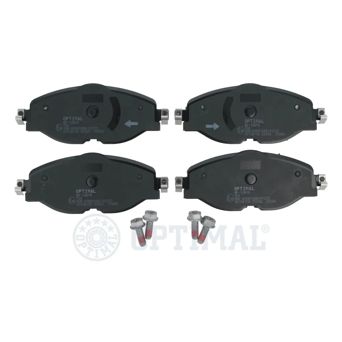 Brake Pad Set, disc brake BP-12819
