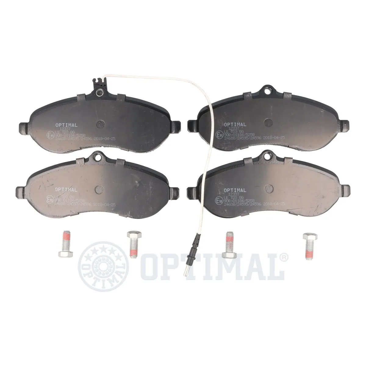 Brake Pad Set, disc brake BP-12337