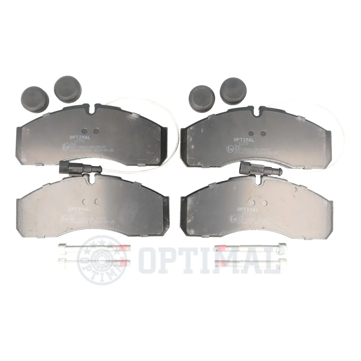 Brake Pad Set, disc brake BP-12739