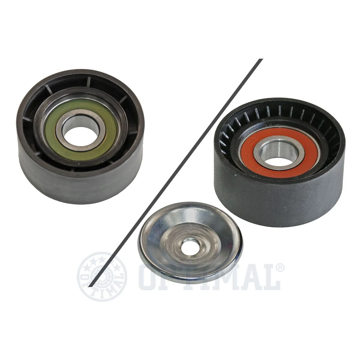 Tensioner Pulley, V-ribbed belt 0-N1663S