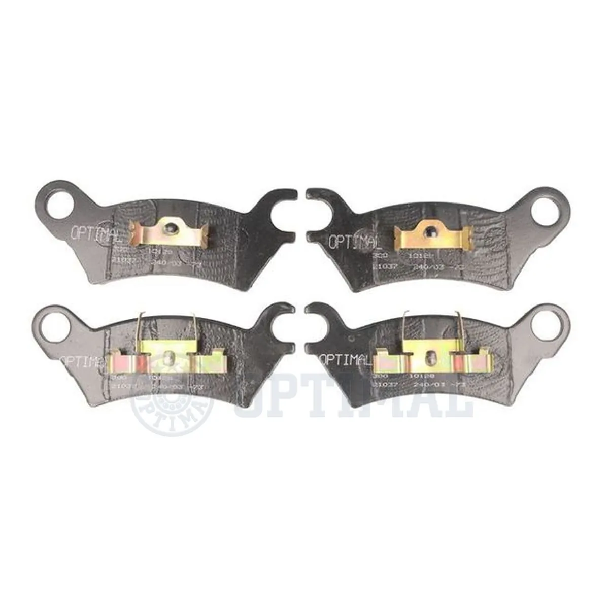 OPTIMAL 9325 Brake Pad Set, disc brake