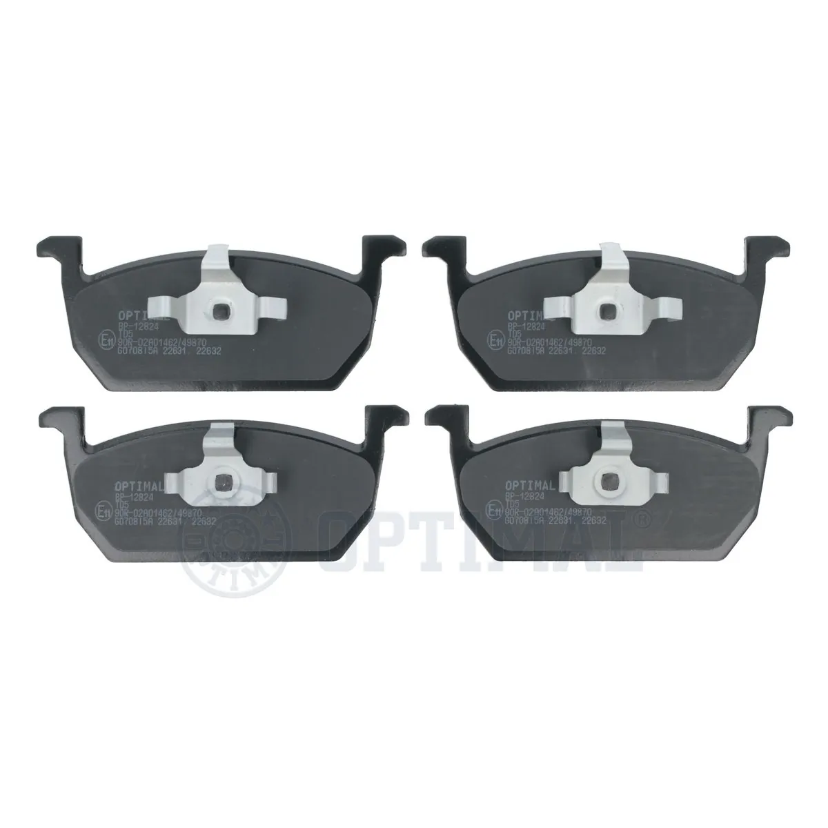 Brake Pad Set, disc brake BP-12824