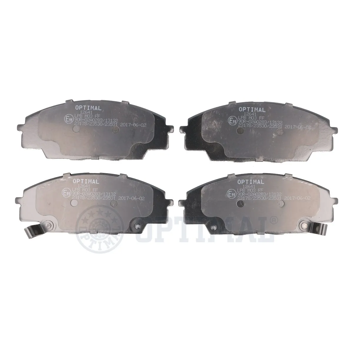 Brake Pad Set, disc brake BP-12641