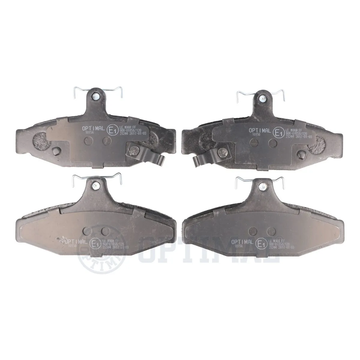 Brake Pad Set, disc brake BP-10156