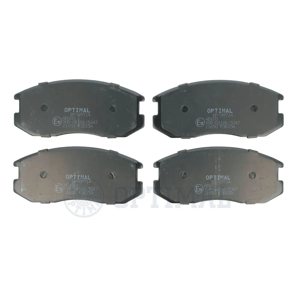 Brake Pad Set, disc brake BP-09714