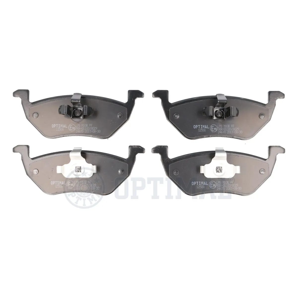Brake Pad Set, disc brake BP-12508