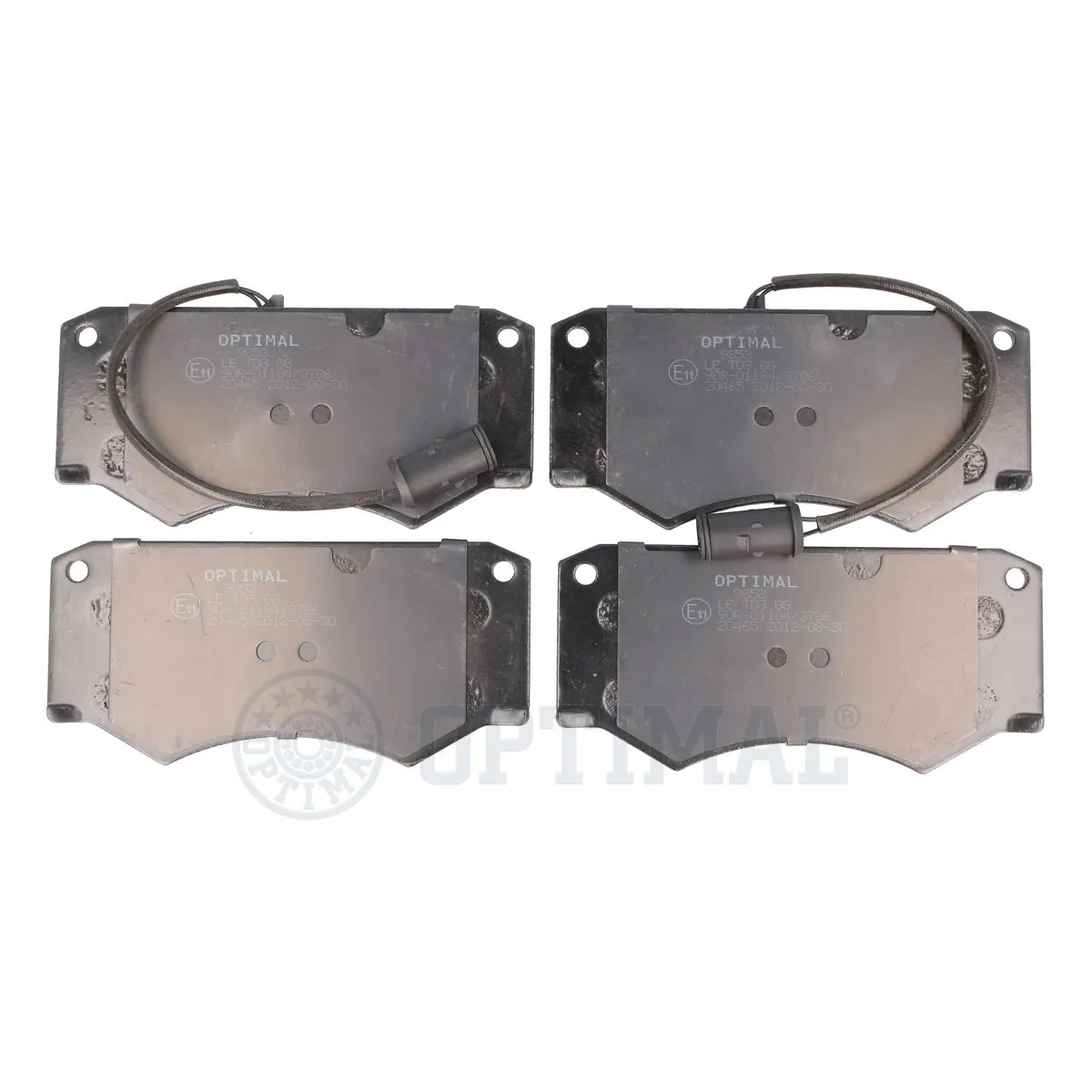 Brake Pad Set, disc brake BP-09853