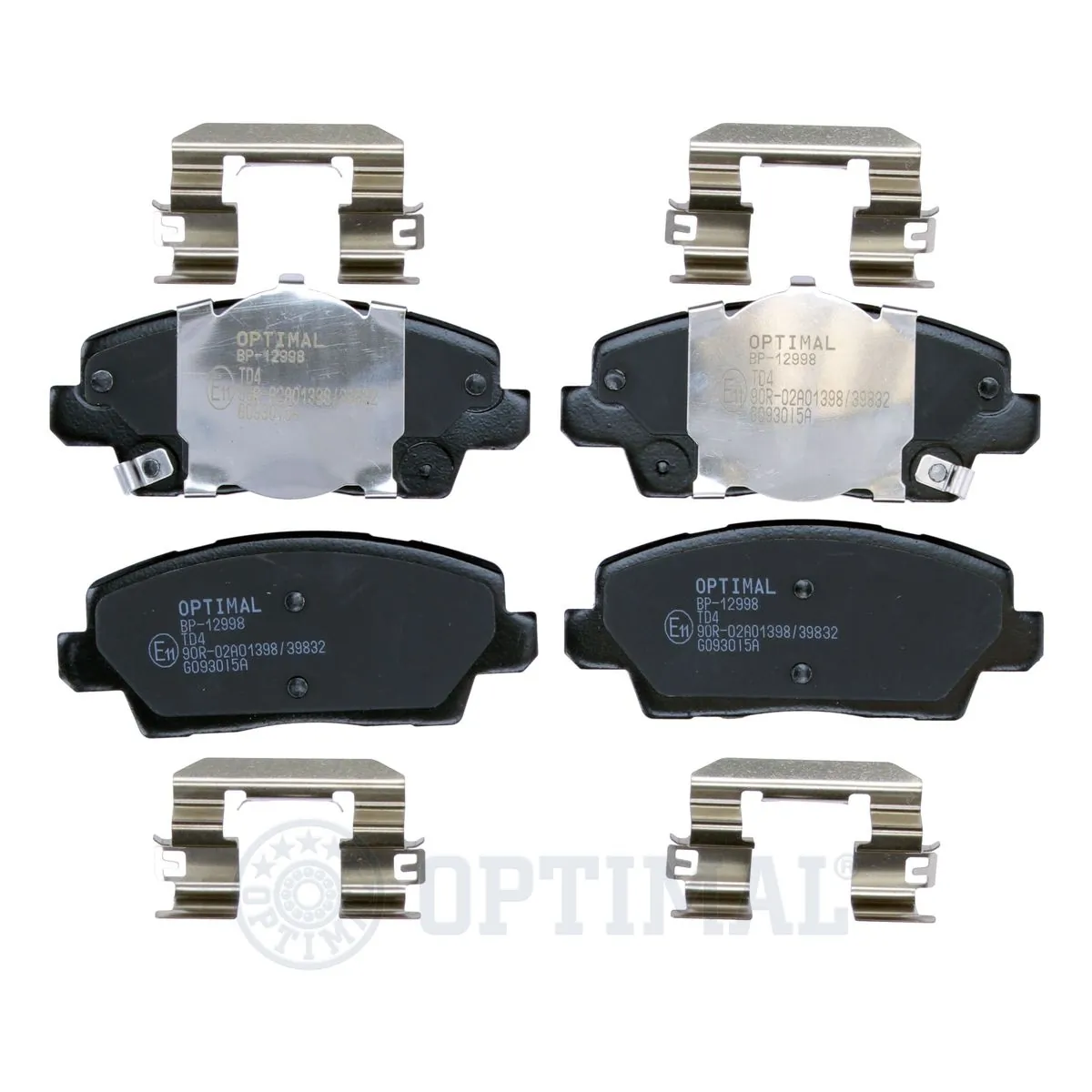 Brake Pad Set, disc brake BP-12998
