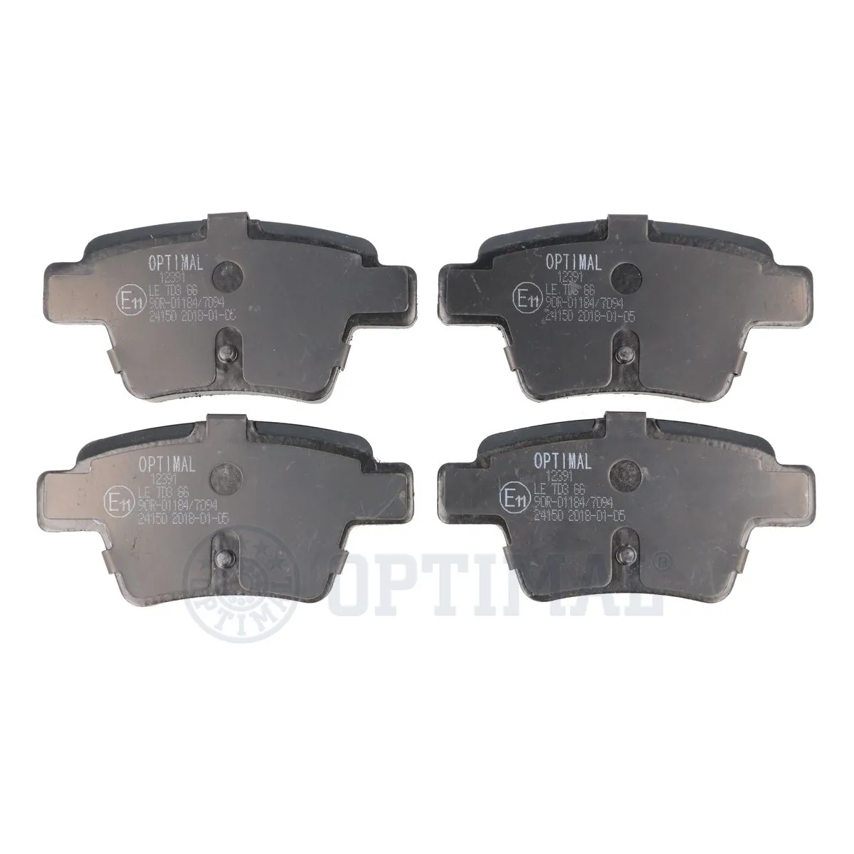 Brake Pad Set, disc brake BP-12391