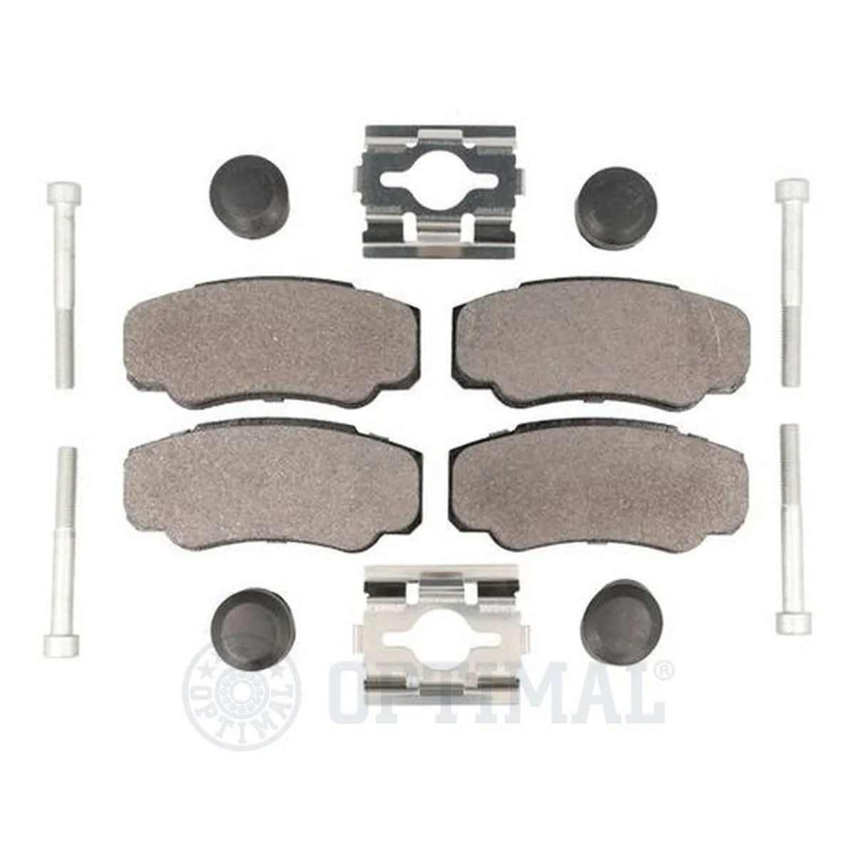 OPTIMAL 12029 Brake Pad Set, disc brake