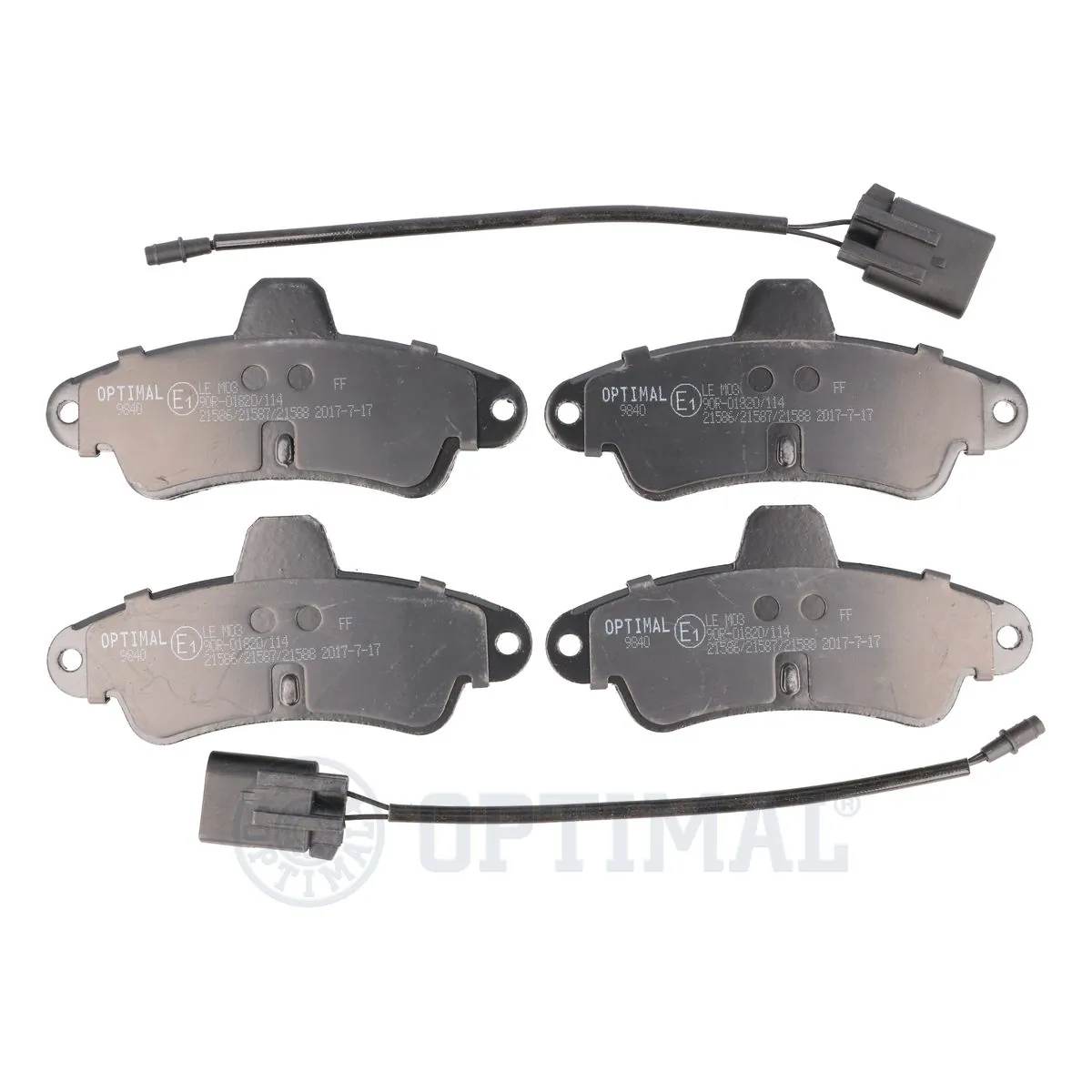 Brake Pad Set, disc brake BP-09840