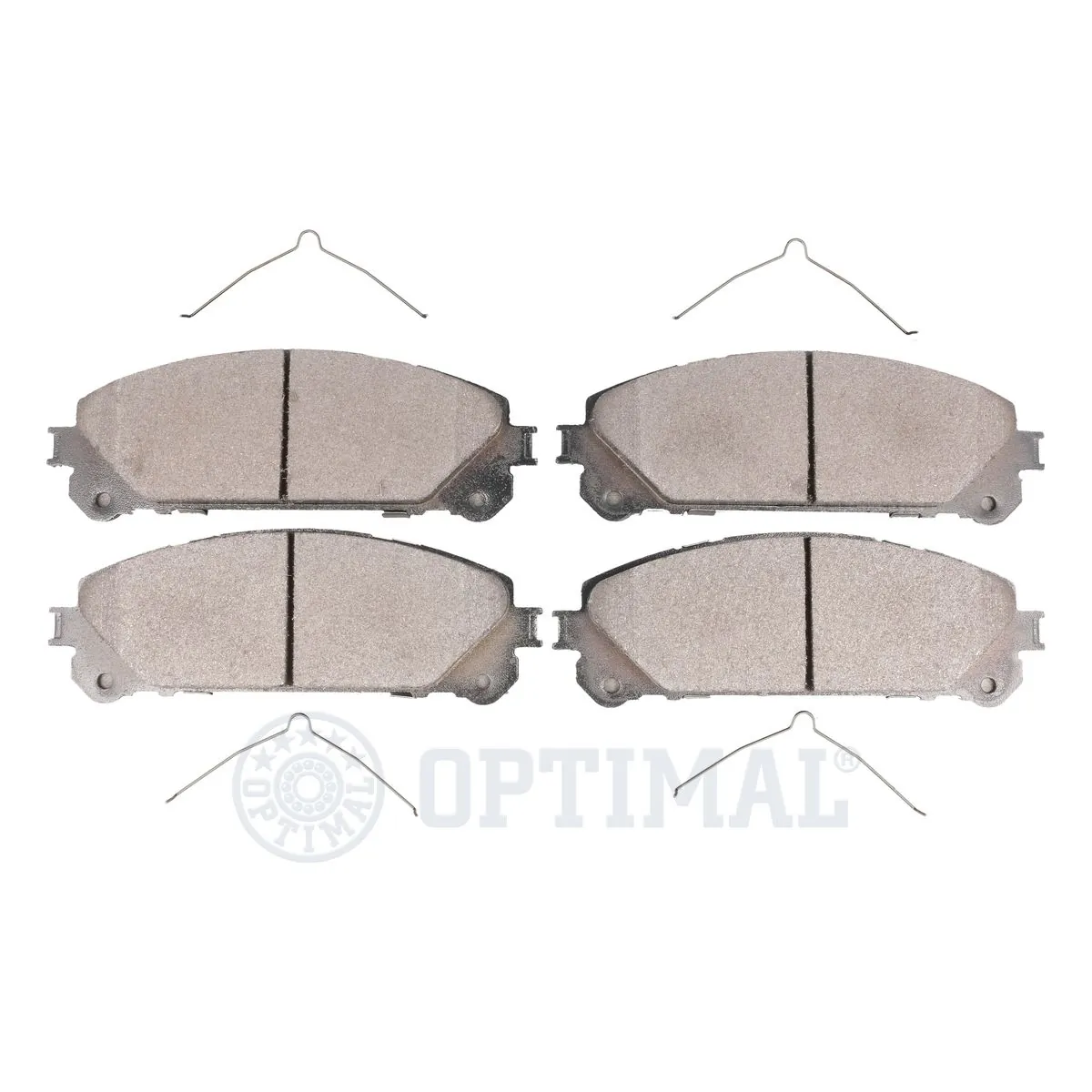 OPTIMAL BP-12721 Brake Pad Set, disc brake