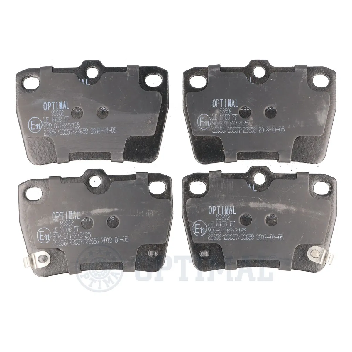 OPTIMAL BP-83902 Brake Pad Set, disc brake