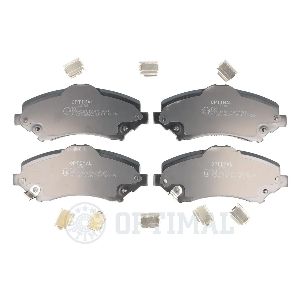 Brake Pad Set, disc brake BP-12704