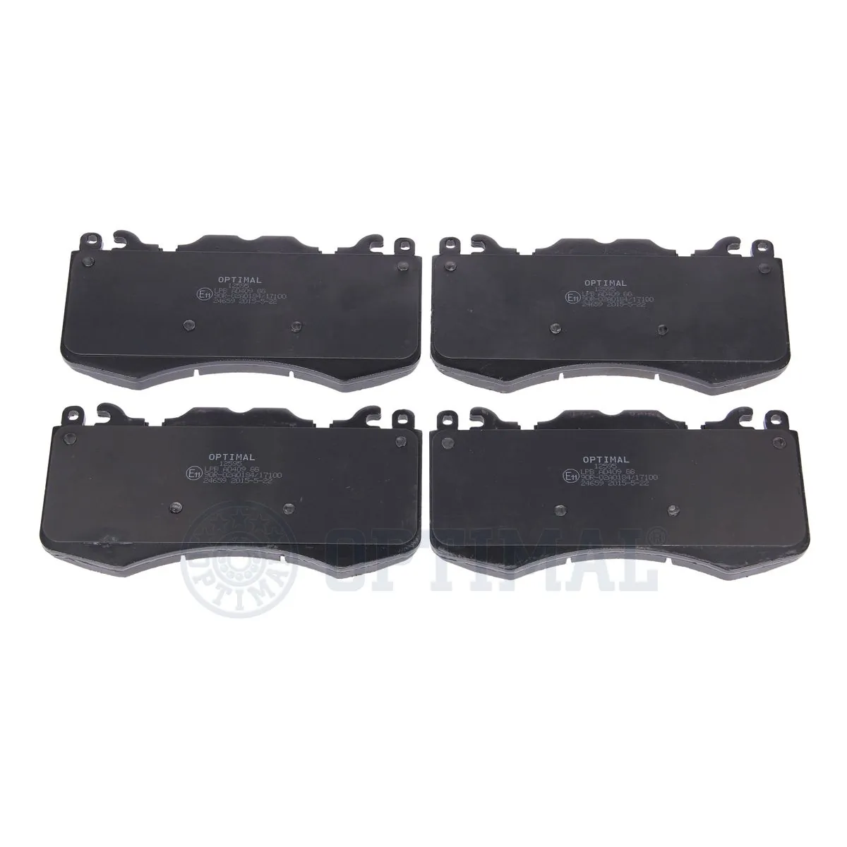Brake Pad Set, disc brake BP-12595