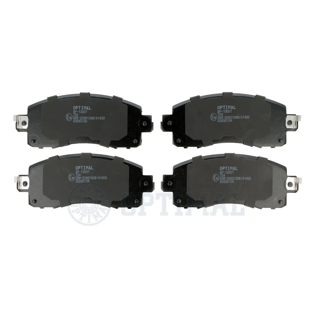 Brake Pad Set, disc brake BP-13007