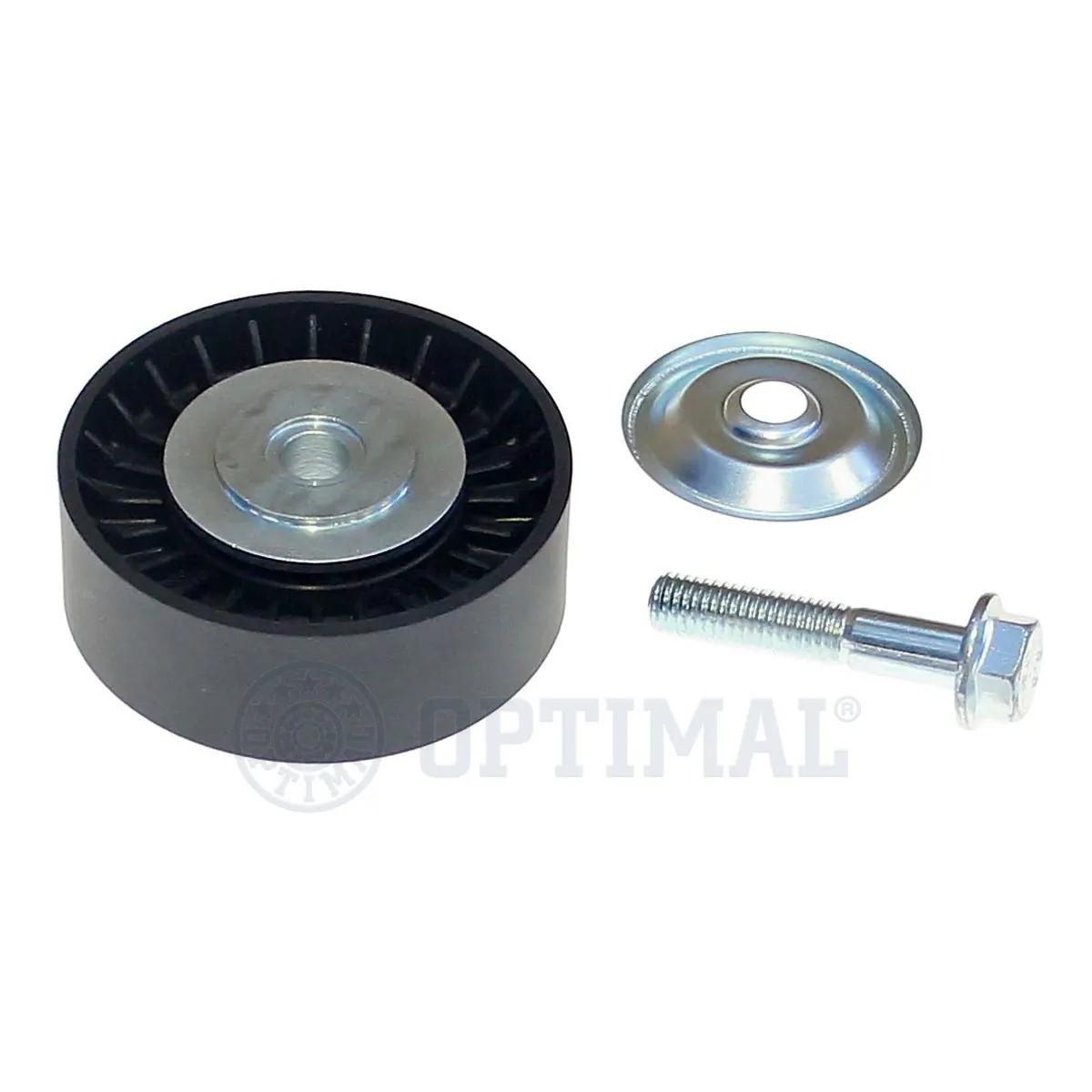 Deflection/Guide Pulley, V-ribbed belt 0-N2121