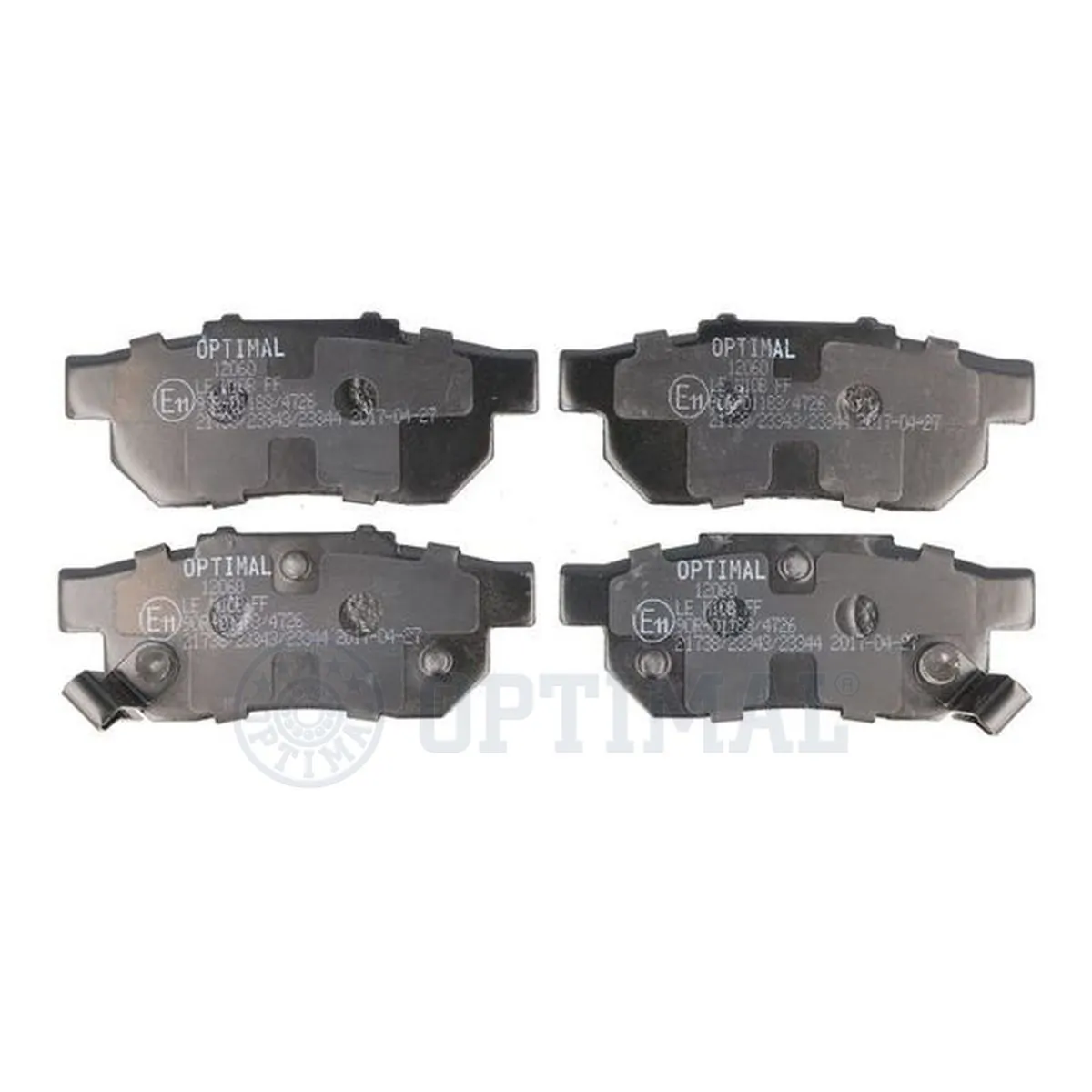 OPTIMAL 12060 Brake Pad Set, disc brake