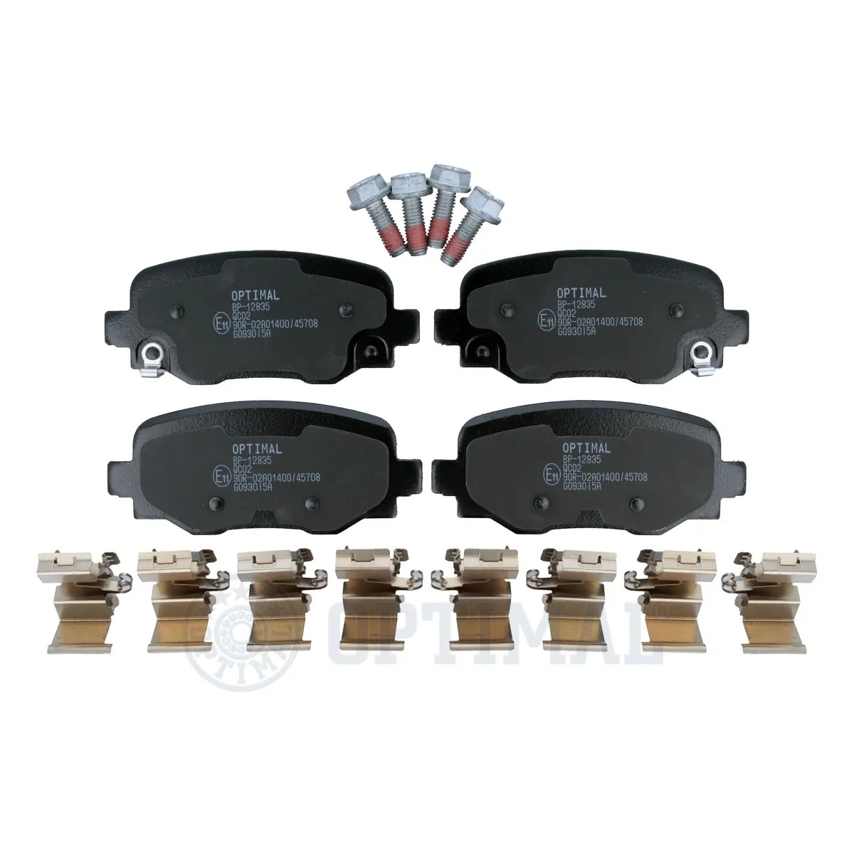 Brake Pad Set, disc brake BP-12835