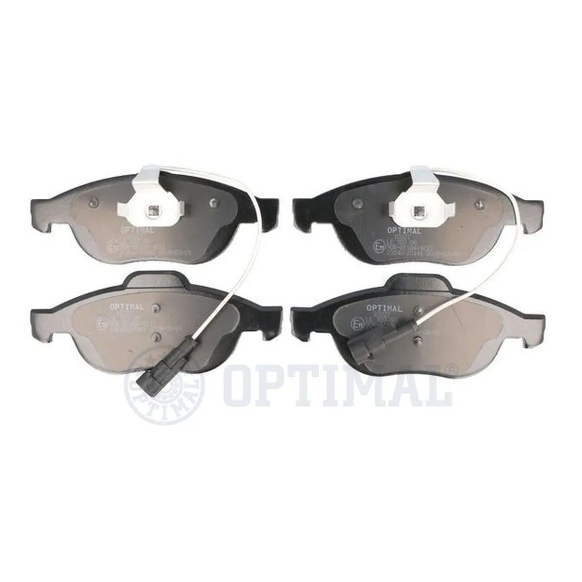 OPTIMAL 10227 Brake Pad Set, disc brake