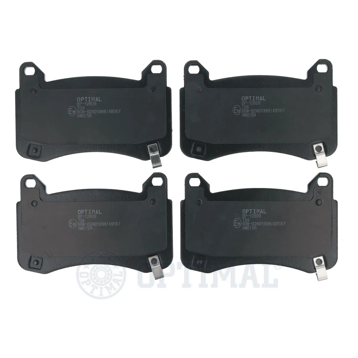 Brake Pad Set, disc brake BP-12809