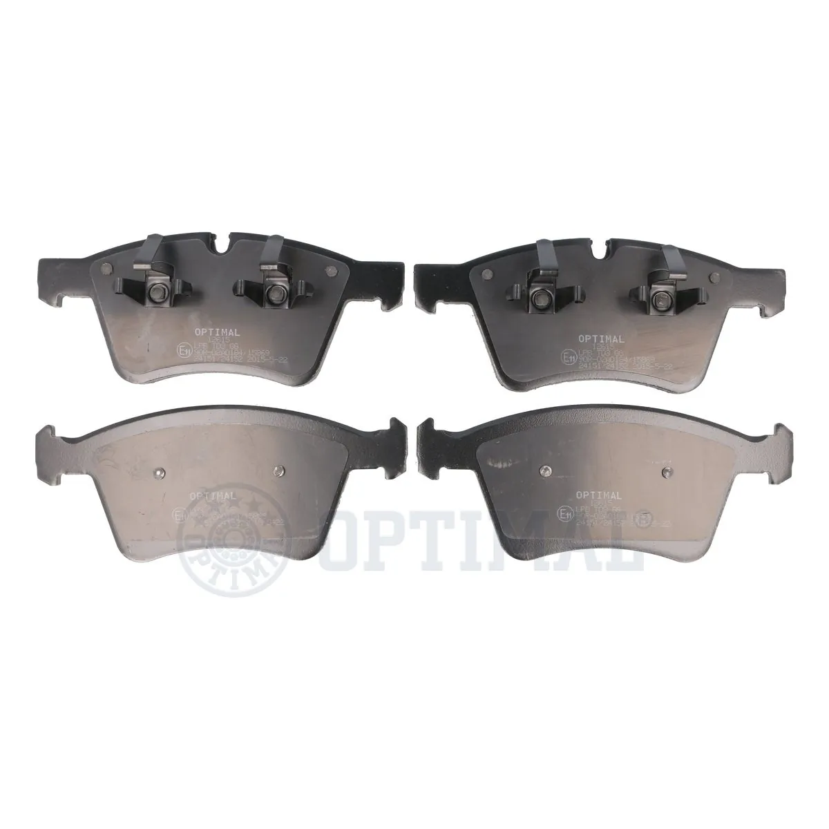 Brake Pad Set, disc brake BP-12615