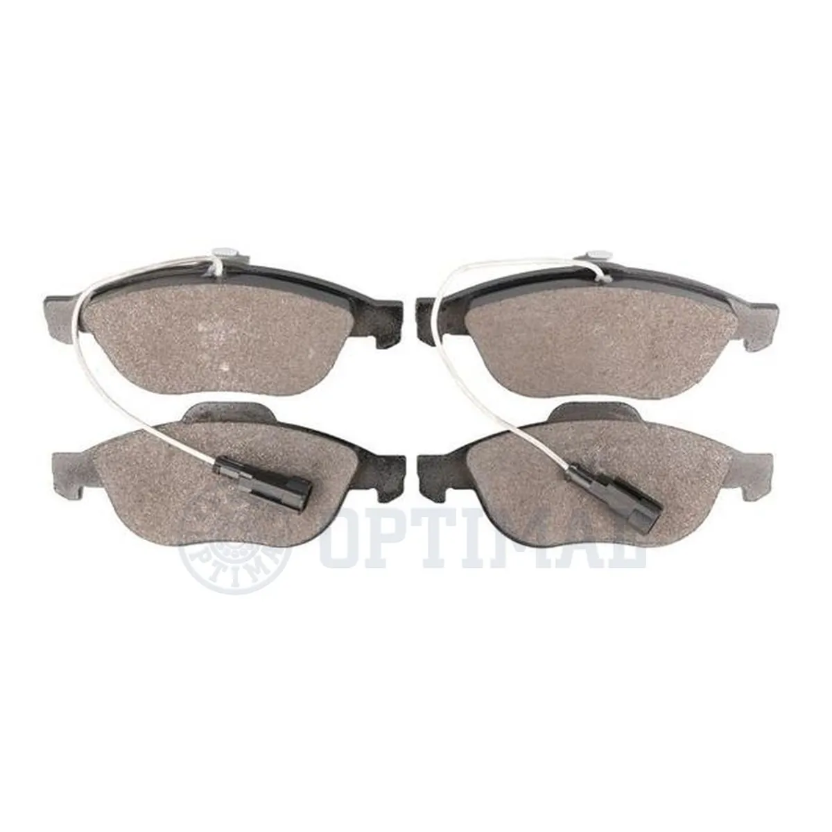 OPTIMAL 10227 Brake Pad Set, disc brake