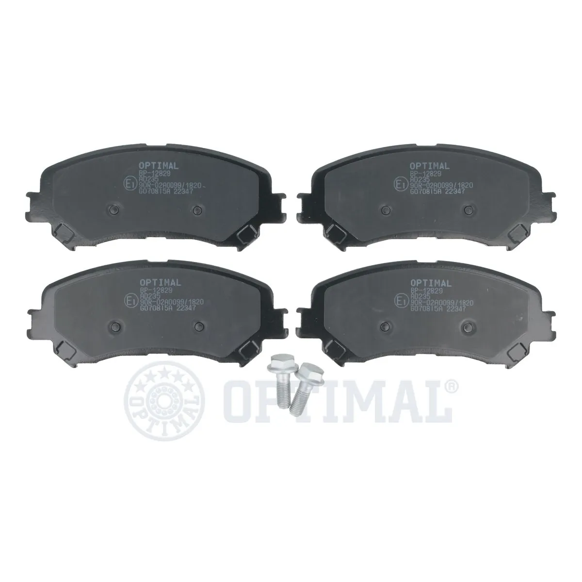 Brake Pad Set, disc brake BP-12829