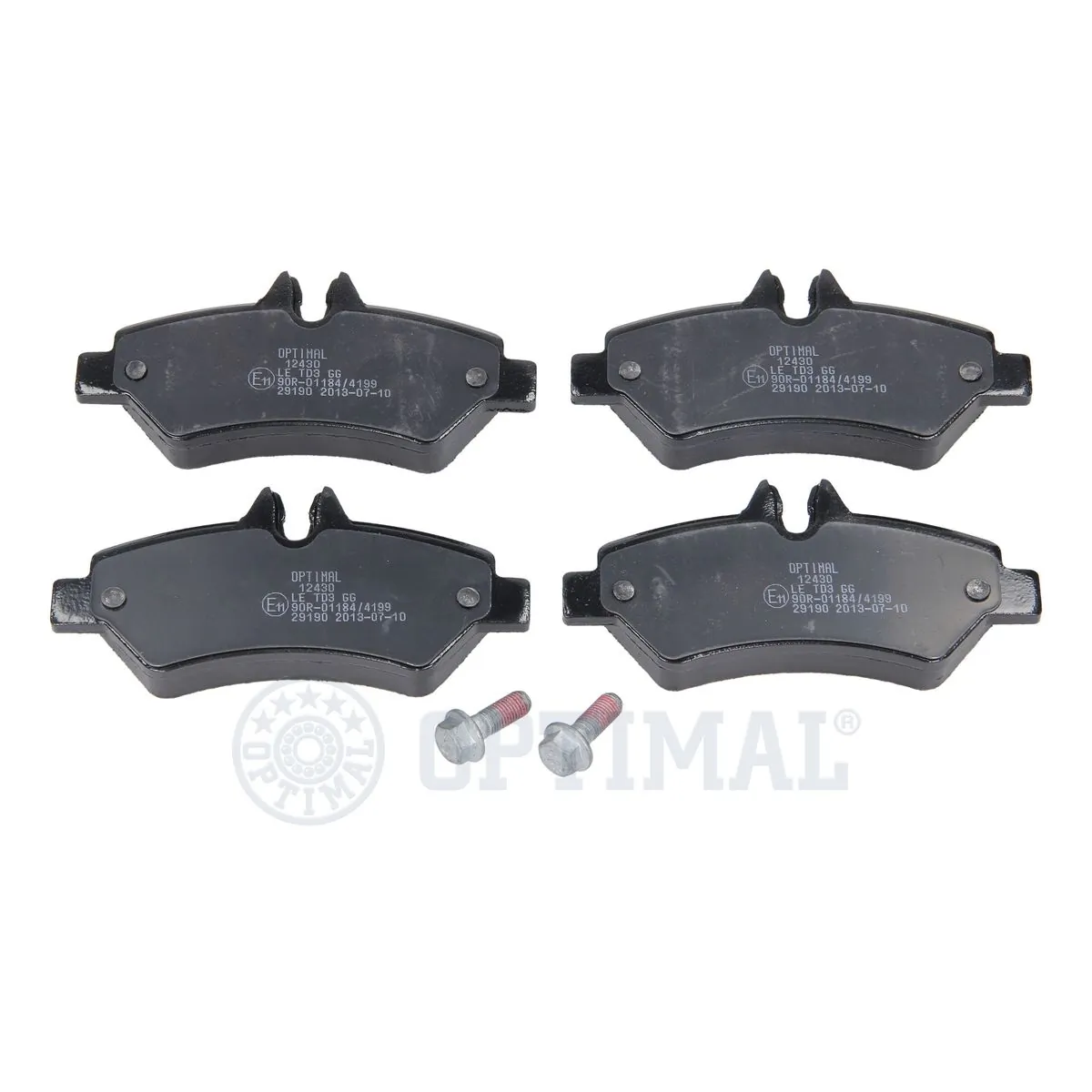 Brake Pad Set, disc brake BP-12430