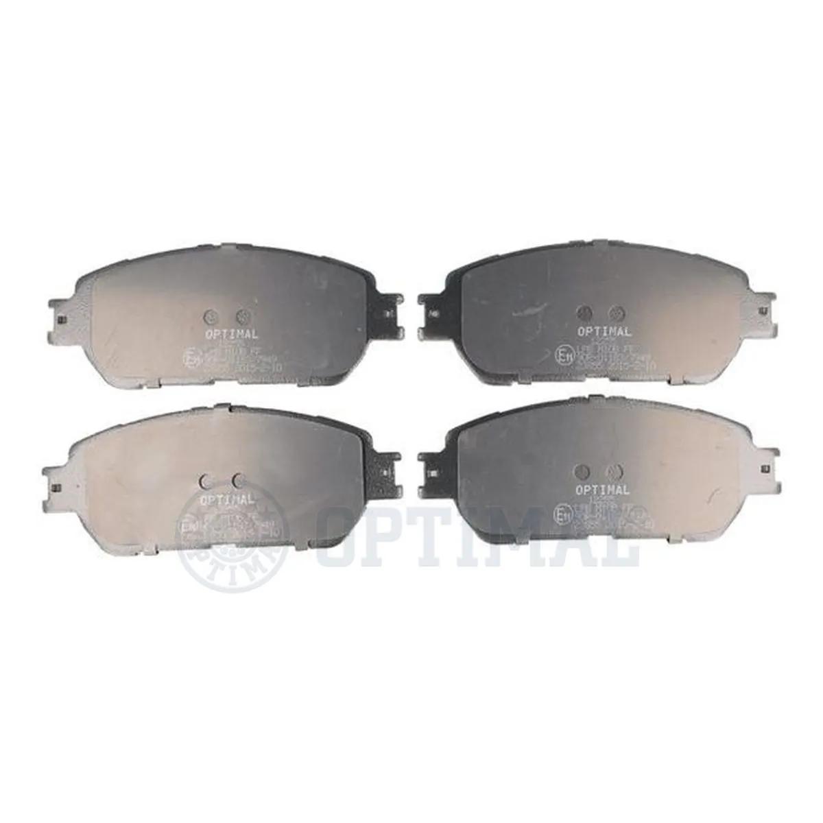 OPTIMAL 12255 Brake Pad Set, disc brake
