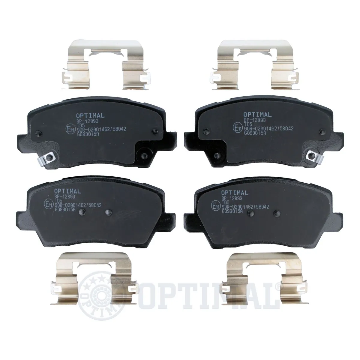 Brake Pad Set, disc brake BP-12893