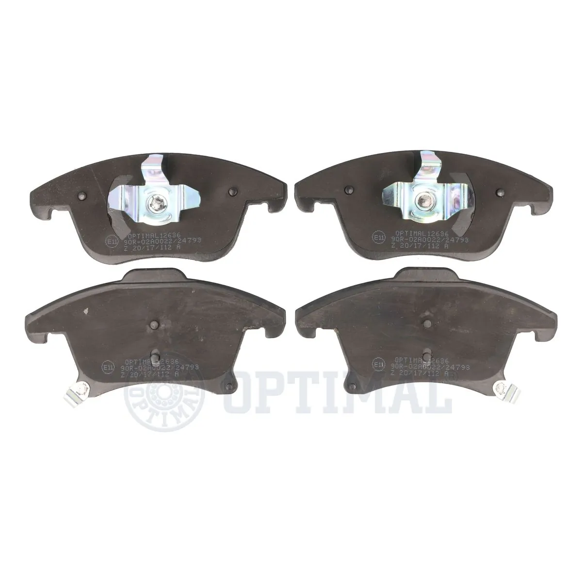 Brake Pad Set, disc brake BP-12636