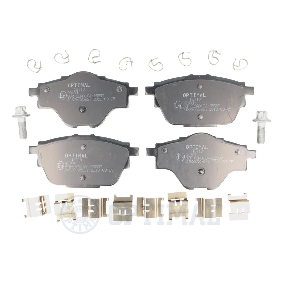 Brake Pad Set, disc brake BP-12719