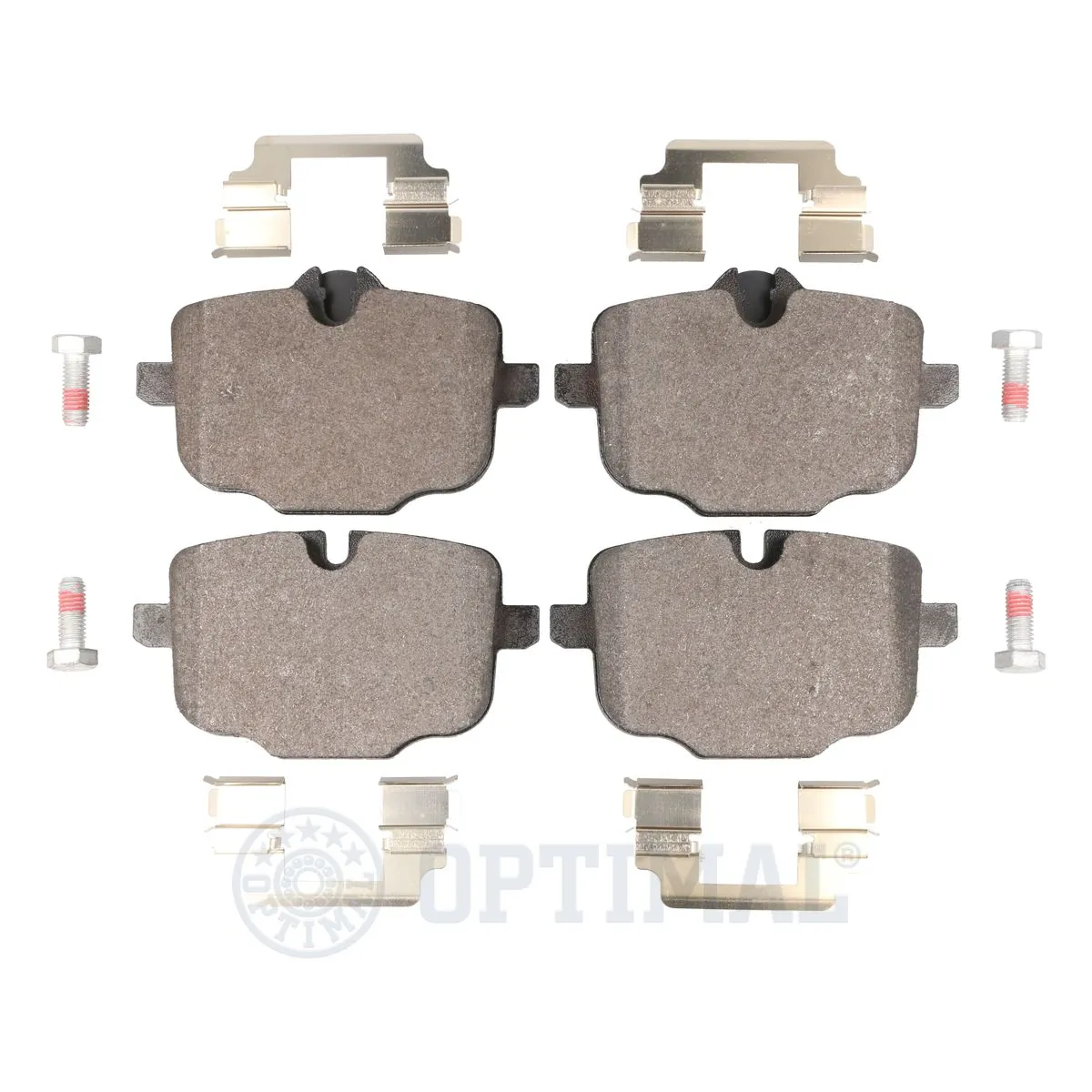 OPTIMAL BP-12416 Brake Pad Set, disc brake